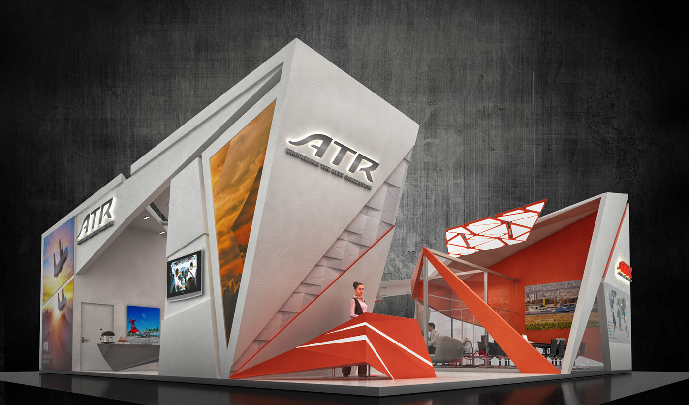ATR展臺設(shè)計(jì)造型